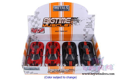 Jada Toys - Metals Die Cast | Bigtime Muscle Ford GT Hardtop (2017, 1/24, diecast model car, Asstd.) 99392DP1
