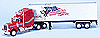 Show product details for Welly - Peterbilt 379 Tractor Trailer Truck (1:32, Asstd.) 9941W