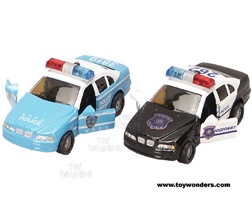 Thunder Unit Police Car w/ IC sound (4.75", Asstd.) 994SL