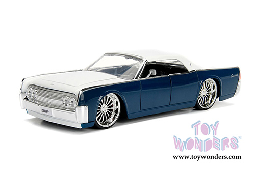 Jada Toys - Metals Die Cast | Lincoln Continental Hardtop (1963, 1/24 scale diecast model car, Asstd.) 99553WA1