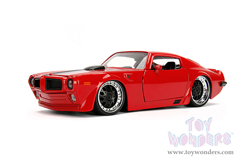 Jada Toys Bigtime Muscle - Pontiac® Firebird® Hardtop (1972, 1/24 scale diecast model car, Red) 99582/4
