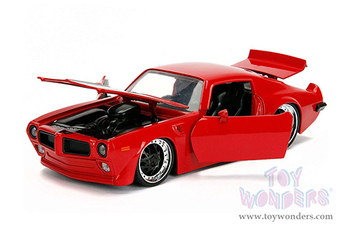 Jada Toys Bigtime Muscle - Pontiac® Firebird® Hardtop (1972, 1/24 scale diecast model car, Red) 99582/4