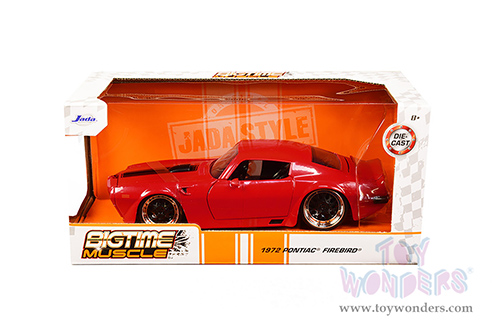 Jada Toys Bigtime Muscle - Pontiac® Firebird® Hardtop (1972, 1/24 scale diecast model car, Red) 99582/4