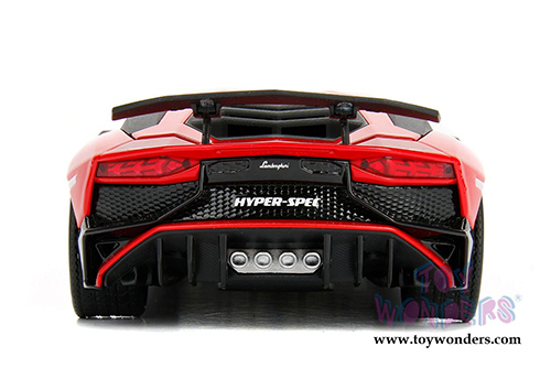 Jada Toys - Metals Die Cast | Hyper-Spec Lamborghini Aventador SV Hard Top (2017, 1/24, diecast model car, Asstd.) 99705WA1