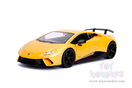 Jada Toys Hyper-Spec - Lamborghini Huracán Perfomante Hardtop (1/24, diecast model car, Yellow) 99707/4