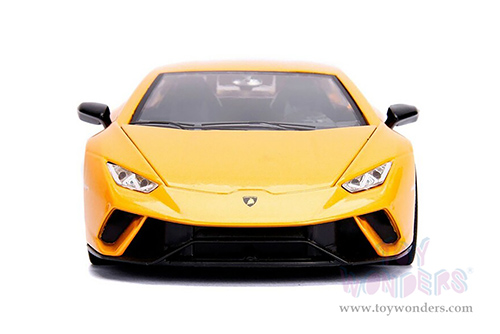 Jada Toys Hyper-Spec - Lamborghini Huracán Perfomante Hardtop (1/24, diecast model car, Yellow) 99707/4