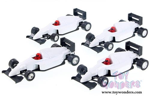 Sports Racer (5" diecast model, White) 9971DW