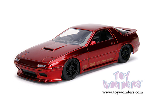 Jada Toys - Metals Die Cast | JDM Tuners&trade; Mazda RX-7 (FC) (1985, 1/24, diecast model car, Asstd.) 99755DP1