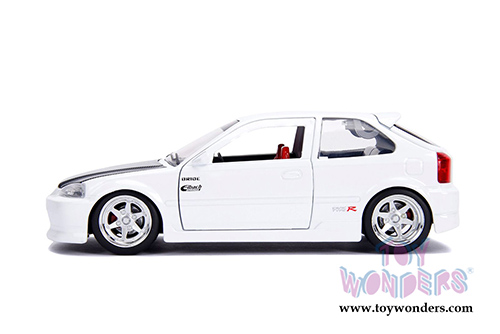 Jada Toys - Metals Die Cast | JDM Tuners&trade; Honda Civic EK Type R (1997, 1/24, diecast model car, Asstd.) 99772DP1