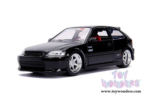 Jada Toys - Metals Die Cast | JDM Tuners&trade; Honda Civic EK Type R (1997, 1/24, diecast model car, Asstd.) 99772DP1