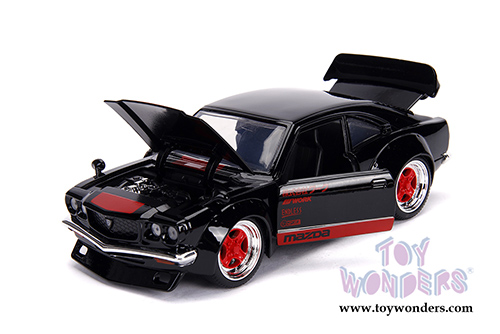 Jada Toys - Metals Die Cast | JDM Tuners&trade; Mazda RX-3 (1974, 1/24, diecast model car, Asstd.) 99775DP1