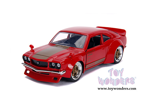 Jada Toys - Metals Die Cast | JDM Tuners&trade; Mazda RX-3 (1974, 1/24, diecast model car, Asstd.) 99775DP1