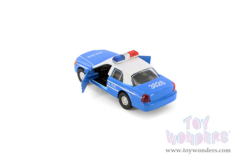 NYC Police Car Series (5" diecast model car, Asstd.) 9985DNY/3