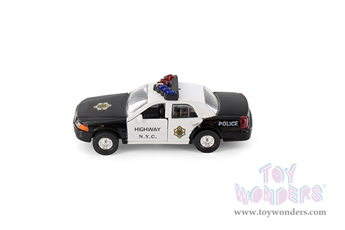 NYC Police Car Series (5" diecast model car, Asstd.) 9985DNY/3