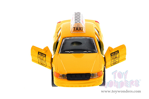 Showcasts® Collectibles - I Love New York Modern Taxi Cab (5", Yellow) 9989W-ILNY
