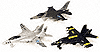 Show product details for Super Sonic Fighter Assortment (7.5", Asstd.) 9990D