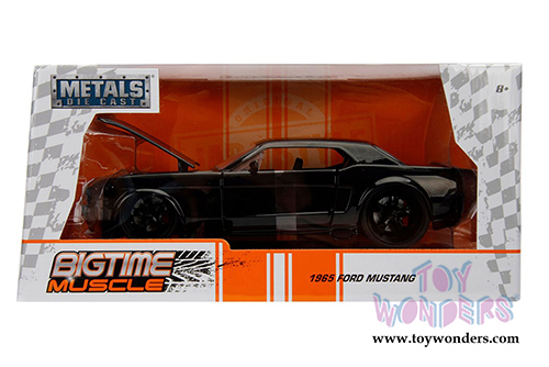 Jada Toys - Metals Die Cast | Big Time Muscle Ford Mustang GT Hardtop (1965, 1/24 scale diecast model car, Asstd.) 99967WA1