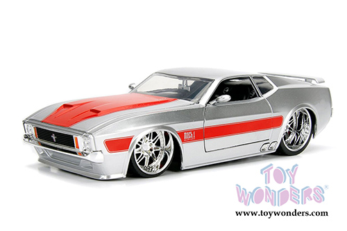 Jada Toys - Metals Die Cast | Big Time Muscle Ford Mustang Mach 1 Hard Top (1973, 1/24 scale diecast model car, Asstd.) 99971WA1