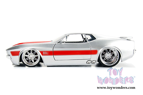 Jada Toys - Metals Die Cast | Big Time Muscle Ford Mustang Mach 1 Hard Top (1973, 1/24 scale diecast model car, Asstd.) 99971WA1