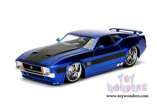 Jada Toys - Metals Die Cast | Big Time Muscle Ford Mustang Mach 1 Hard Top (1973, 1/24 scale diecast model car, Asstd.) 99971WA1