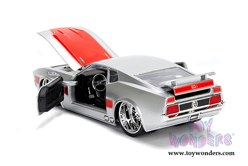 Jada Toys - Metals Die Cast | Big Time Muscle Ford Mustang Mach 1 Hardtop (1973, 1/24 scale diecast model car, Asstd.) 99978DP1