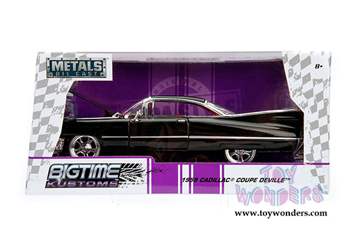 Jada Toys - Metals Die Cast | Bigtime Kustoms Cadillac&reg; Coupe DeVille&trade; Hardtop (1959, 1/24 scale diecast model car, Asstd.) 99989WA1