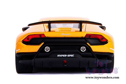 Jada Toys - Metals Die Cast | Hyper-Spec Lamborghini Huracán Performante Hardtop (2017, 1/24, diecast model car, Asstd.) 99996DP1