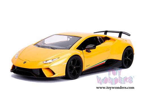 Jada Toys - Metals Die Cast | Hyper-Spec Lamborghini Huracán Performante Hardtop (2017, 1/24, diecast model car, Asstd.) 99996DP1