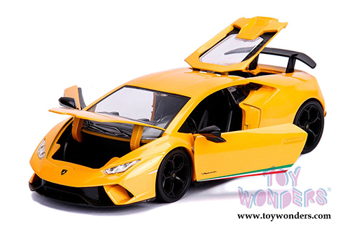 Jada Toys - Metals Die Cast | Hyper-Spec Lamborghini Huracán Performante Hardtop (2017, 1/24, diecast model car, Asstd.) 99996DP1