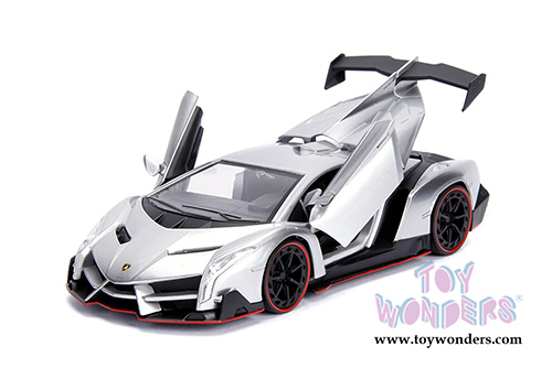 Jada Toys - Metals Die Cast | Hyper-Spec Lamborghini Veneno Hardtop (2017, 1/24, diecast model car, Asstd.) 99997DP1