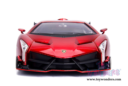 Jada Toys - Metals Die Cast | Hyper-Spec Lamborghini Veneno Hardtop (2017, 1/24, diecast model car, Asstd.) 99997DP1