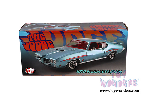 Acme - Pontiac&reg; GTO&reg; Judge Hardtop (1970, 1/18 scale diecast model car, Mint Turquoise) 1801213