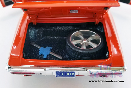 Acme - Pontiac&reg; GTO Street Fighter "The Prosecutor" Hardtop (1970, 1/18 scale diecast model car, Carousel Red) A1801214