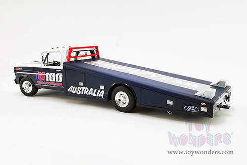 Acme - Ford F-350 Ramp Truck - U100 Allan Moffat - DDA Exclusive (1970, 1/18 scale diecast model car, Blue/White) A1801406