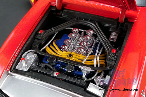 Acme - Ford Mustang Boss 302 Trans Am #102 "Sidchrome" Jim Richards DDA Collectible Series (1969, 1/18 scale diecast model car, Red) A1801829