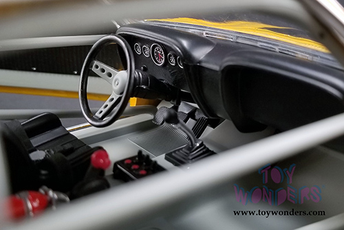 Acme - Ford Mustang Boss 302 #16 Foulger Ford (1970, 1/18 scale diecast model car, Yellow) A1801835