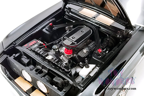 Acme - Ford Mustang Shelby&reg; GT500 Street Fighter Hardtop (1967, 1/18 scale diecast model car, Black/Gold) A1801837