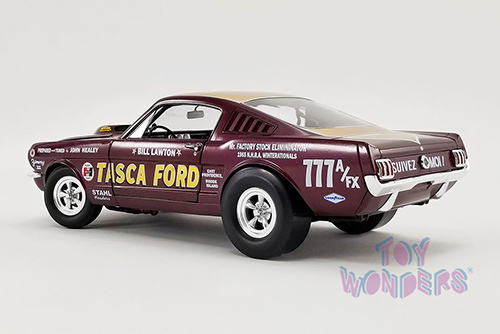 Acme - Ford Mustang A/FX Bill Lawton - Tasca Ford (1965, 1/18 scale diecast model car, Chocolate Brown) A1801839