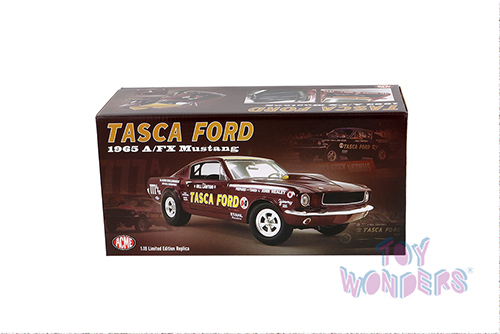 Acme - Ford Mustang A/FX Bill Lawton - Tasca Ford (1965, 1/18 scale diecast model car, Chocolate Brown) A1801839