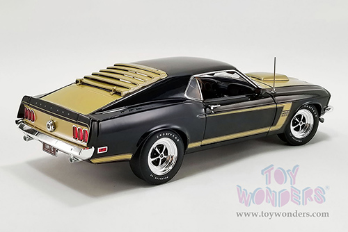 Acme - Ford Mustang  Boss 429 Semon "Bunkie" Knudson's Prototype (1969, 1/18 scale diecast model car, Black/Gold) A1801844