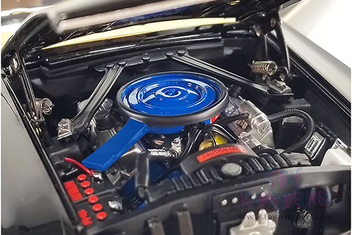 Acme - Ford Mustang  Boss 429 Semon "Bunkie" Knudson's Prototype (1969, 1/18 scale diecast model car, Black/Gold) A1801844