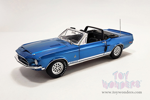 Acme - Shelby GT500 Convertible (1968, 1/18 scale diecast model car, Acapulco Blue) A1801848