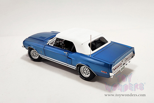 Acme - Shelby GT500 Convertible (1968, 1/18 scale diecast model car, Acapulco Blue) A1801848