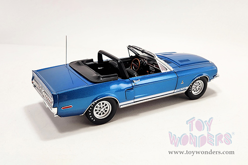 Acme - Shelby GT500 Convertible (1968, 1/18 scale diecast model car, Acapulco Blue) A1801848