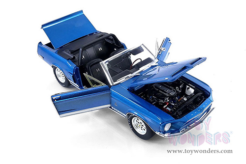 Acme - Shelby GT500 Convertible (1968, 1/18 scale diecast model car, Acapulco Blue) A1801848