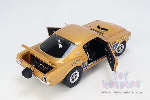 Acme - Ford Mustang A/FX "Harvey Ford" - Dyno Don (1965, 1/18 scale diecast model car, Gold) A1801851