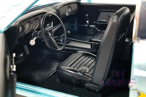 Acme Drag Outlaws - Ford Mustang BOSS 429 Gasser "The Malco Gasser" (1969, 1/18 scale diecast model car, Light Blue) A1801858