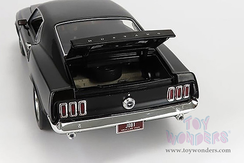 Acme Drag Outlaws - Ford Mustang BOSS 429 Gasser "Job #1: First Boss 429 Ever Built" (1969, 1/18 scale diecast model car, Black) A1801859