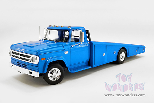 Acme - Dodge D-300 Ramp Truck (1970, 1/18 scale diecast model car, Corporate Blue) A1801905
