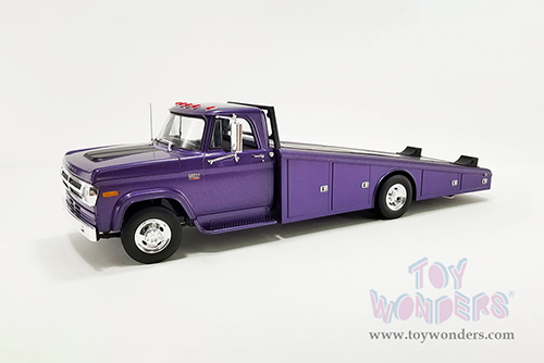 Acme - Dodge D-300 Ramp Truck (1970, 1/18 scale diecast model car, Plum Crazy) A1801913
